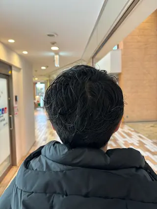 パーマ メンズ 🌼丸みボブ🌼 ショート　柏木結太のヘアスタイル
