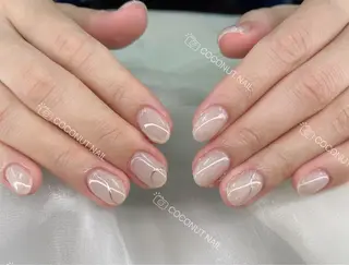 ネイル 神田 ココナッツのネイルデザイン