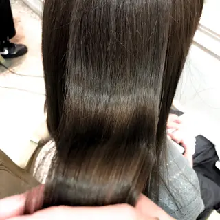 セミロング 髪質改善/縮毛矯正/ トリートメント/庭田のヘアスタイル