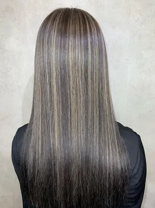 ロング 西村 雄二/エクステのヘアスタイル