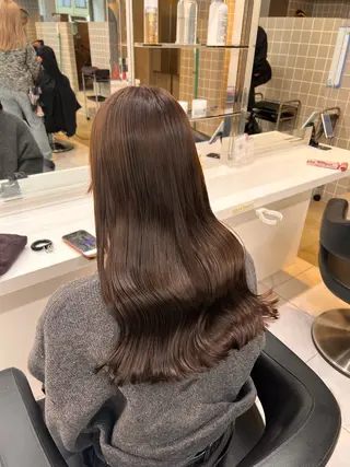 ロング カラー 💖札幌カラー 指名No.1💖玲奈のヘアスタイル