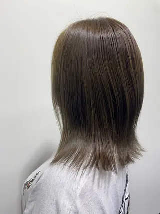 ミディアム カラー Sakairi Yunaのヘアスタイル