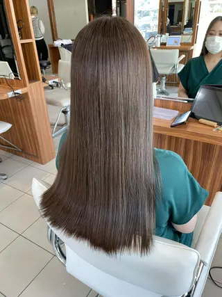 ロング カラー ☪︎⋆ hair & eye yuka˚✩のマツエク・マツパデザイン