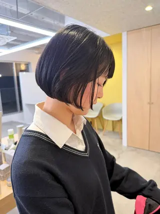ショート FYRA所属・平松 サラのヘアスタイル