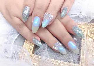 ネイル マジック ミラーのネイルデザイン