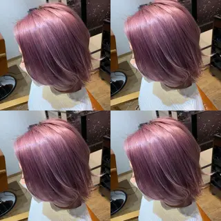 ショート カラー ✨縮毛矯正✖︎顔周り レイヤー✨ナカムラのヘアスタイル