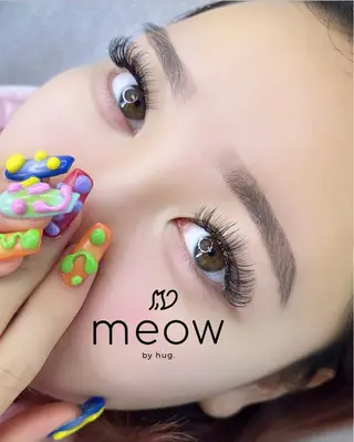 マツエク・マツパ meow RINA 恵比寿🐈🎀のマツエク・マツパデザイン