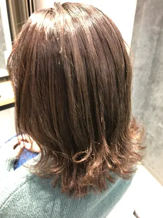 ミディアム Noyヨシモト ヒロトのヘアスタイル