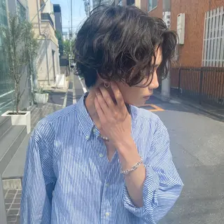 パーマ メンズ イケメン製造機 🔥上原沙羅🔥のヘアスタイル