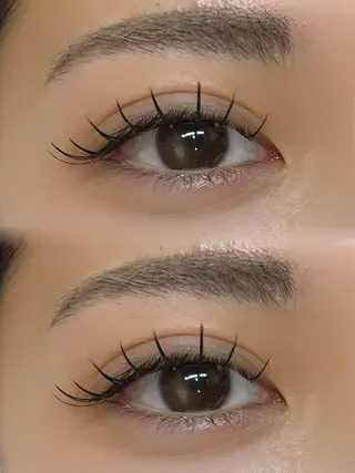 マツエク・マツパ eyelashenu YUNAのマツエク・マツパデザイン