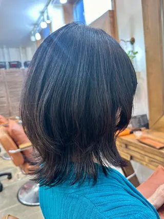 ミディアム 縮毛矯正/髪質改善/ 佐々木大輔のヘアスタイル