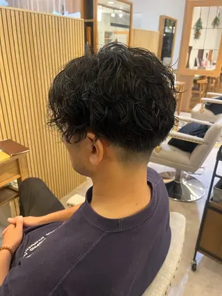 パーマ メンズ ete カイエダのヘアスタイル