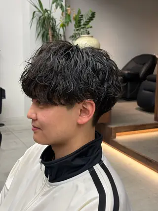 パーマ メンズ メンズパーマ特化 sayoのヘアスタイル