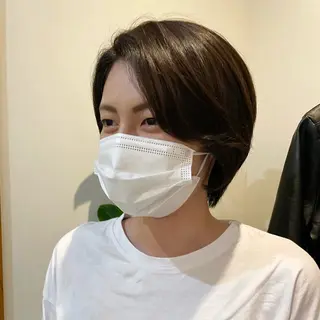 ショート カラー こいけ みきののヘアスタイル