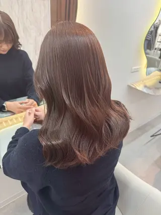 セミロング 【メンズ特化】池袋 韓国スタイル飯塚のヘアスタイル