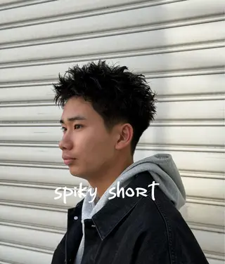 ショート メンズ シフト今泉所属・パーマ・カラー特化/ メンズ美容師米田幸平のヘアスタイル