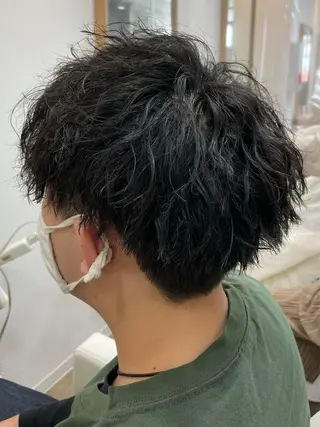 パーマ メンズ 髪質改善N°rico 杉本怜美のヘアスタイル