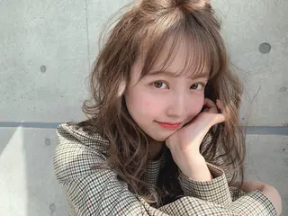 ロング カラー ヘアアレンジ 🪞【公式】表参道 🪞knot🪞のヘアスタイル