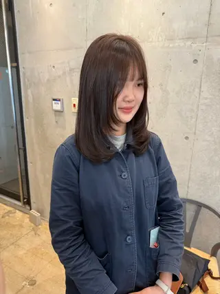 ロング カラー ヘアアレンジ REONA🪽✨薬院 レイヤーカット🫧のヘアスタイル