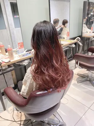 ロング カラー ✨髪質改善専門店✨ QOLU✨のヘアスタイル