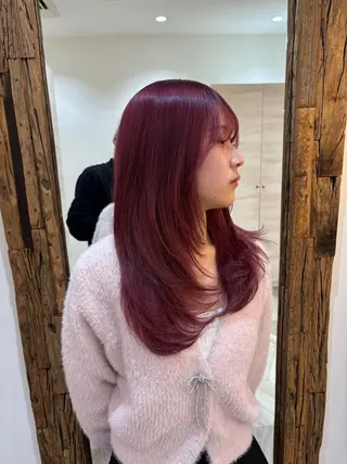 カラー 新田 章太郎のヘアスタイル