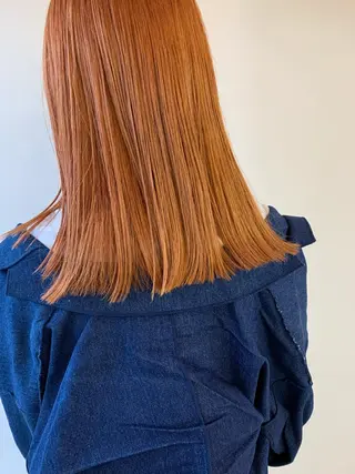 ミディアム カラー AR.MARA サトウヒカルのヘアスタイル