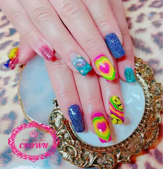 ネイル CROWN プライベートサロンのネイルデザイン