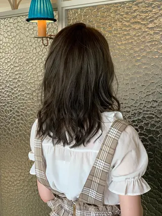 セミロング カラー Jill franc _ ayanoのヘアスタイル