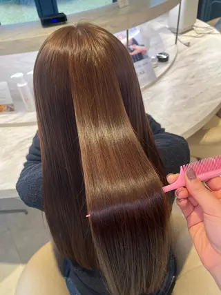 ロング カラー カインド所属・🤍KIND 堀川留加🤍のヘアスタイル