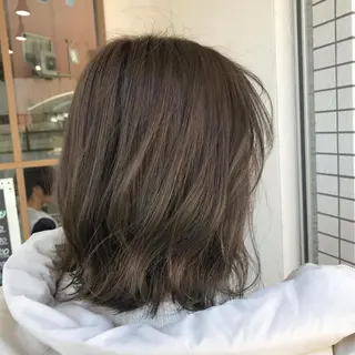 ミディアム ネモトメイナ🌿 今月末で退職しますのヘアスタイル