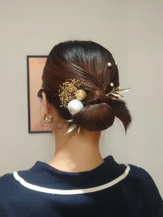 ヘアアレンジ aimée 神戸 オヤナギ　ユキ🦄のヘアスタイル