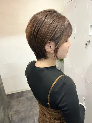 ショート FERIA あべの yumeho🍭のヘアスタイル