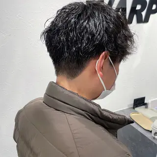 パーマ メンズ shiho .のヘアスタイル