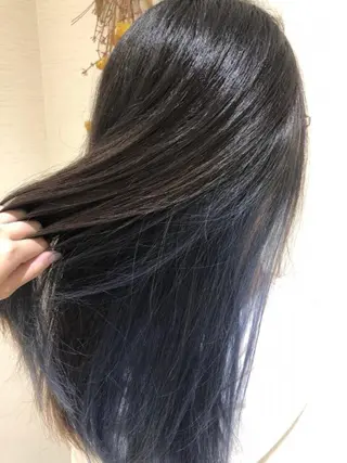 ロング カラー 縮毛矯正/髪質改善✂ 石川由紀乃のヘアスタイル