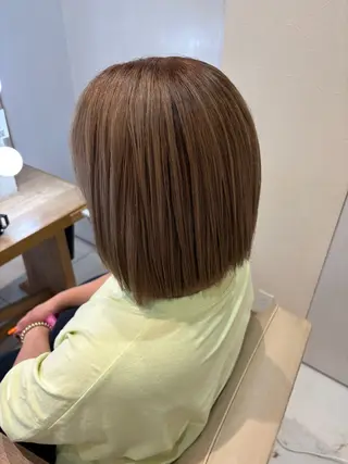 ミディアム 本厚木パーマ&ブリー チMEN'Sショートのヘアスタイル