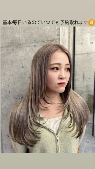 ロング カラー 🎨デザイン🥇 美髪・艶髪 日暮千敬のヘアスタイル