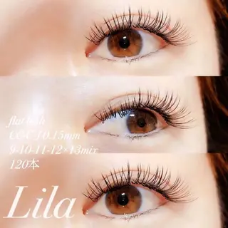 マツエク・マツパ Lila 堺東店のマツエク・マツパデザイン