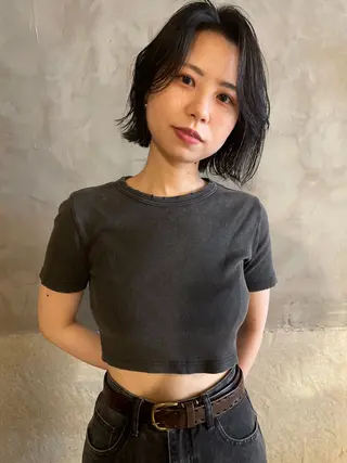 ショート さの あやねのヘアスタイル