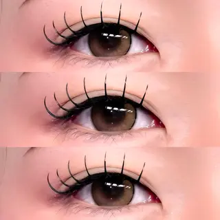 マツエク・マツパ NANAMI🖤 のマツエク・マツパデザイン
