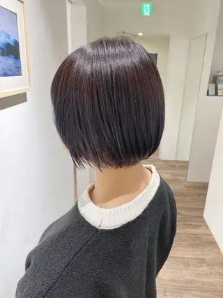 ミディアム カラー ハイライト⭐️上野 高広のヘアスタイル