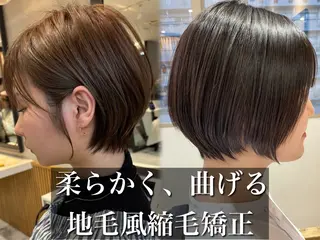 ミディアム 🌟透明感カラー× 小顔カット いっせいのヘアスタイル