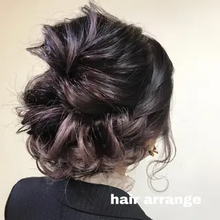 ロング ヘアアレンジ 【淡色color/ nail】maikoのネイルデザイン