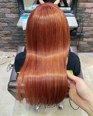 セミロング カラー 🌱髪質改善×艶髪 🌱【天神美容室】のヘアスタイル