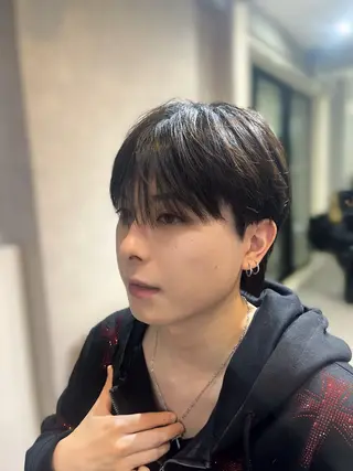 ショート メンズ EXCIA表参道所属・原宿/表参道メンズ 曲がる縮毛矯正/福田のヘアスタイル