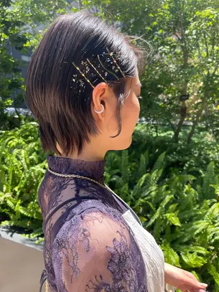ショート SEAM アキホのヘアスタイル