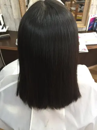 パーマ 中山 ルミ子のヘアスタイル