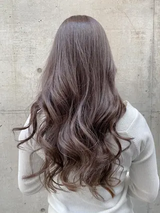 セミロング カラー 【透明感、艶髪】西村 有司のヘアスタイル