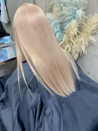 ロング カラー ⭕️ダメージレス特化 髪質改善🥇丸山憲人のヘアスタイル