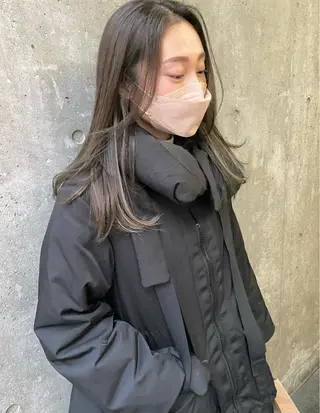 ロング 西尾 隆介のヘアスタイル