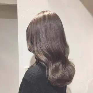 ミディアム カラー ヘアアレンジ 柔らか垢抜けｶﾗｰと ｶｯﾄ🫧ASUKAのヘアスタイル